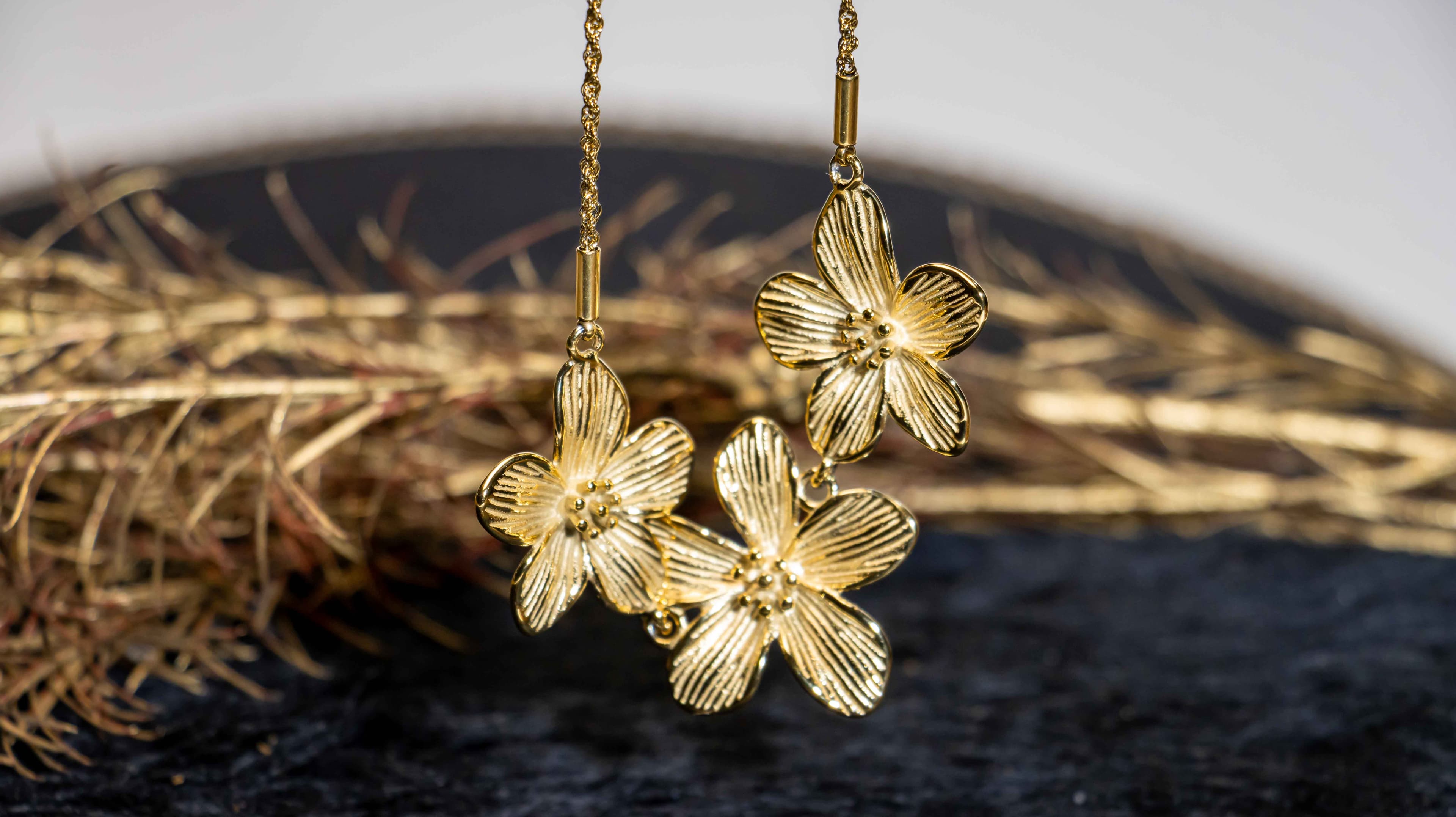 Triple Blossom Necklace 1