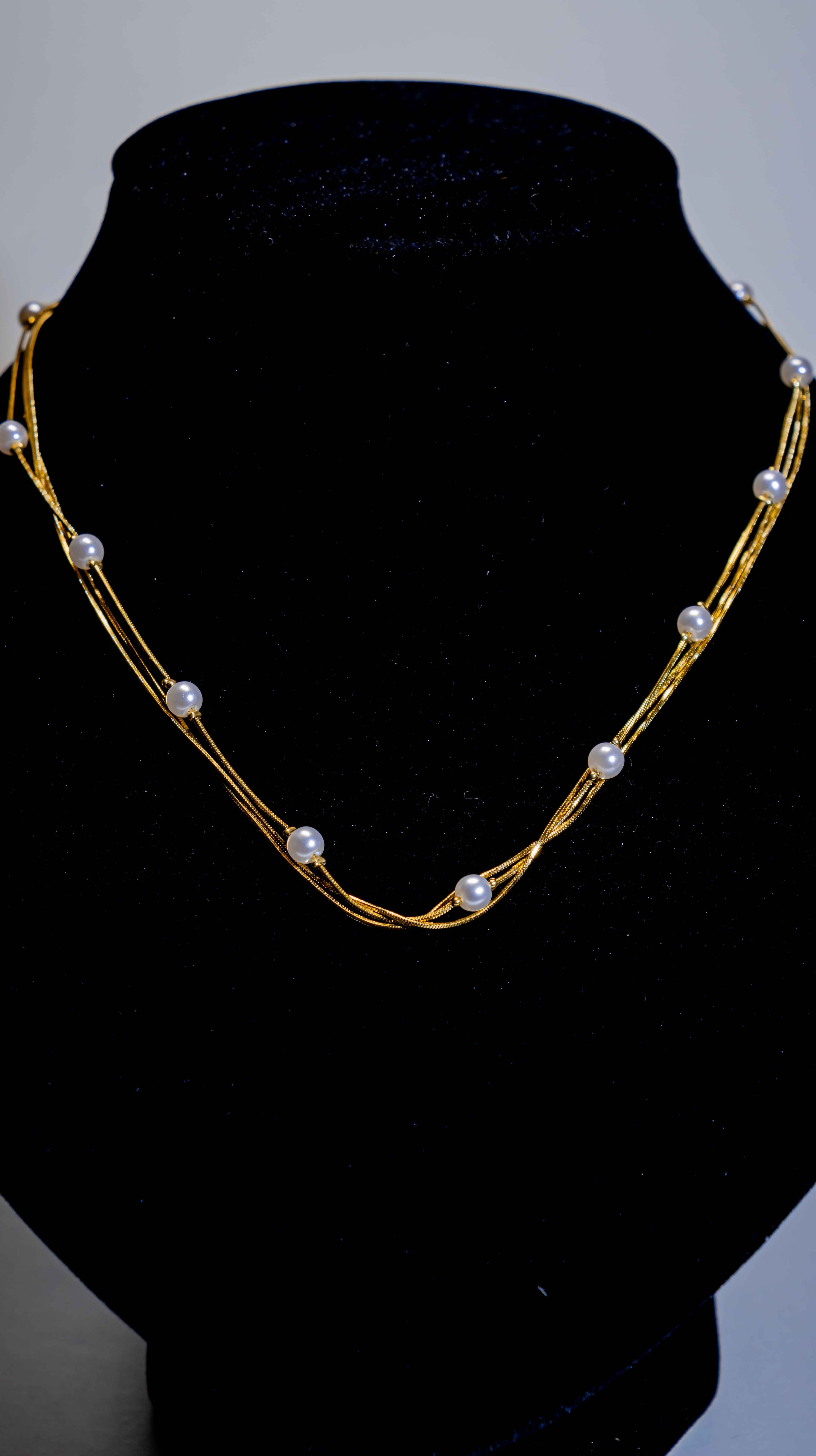 Pearl Stack Necklace 2