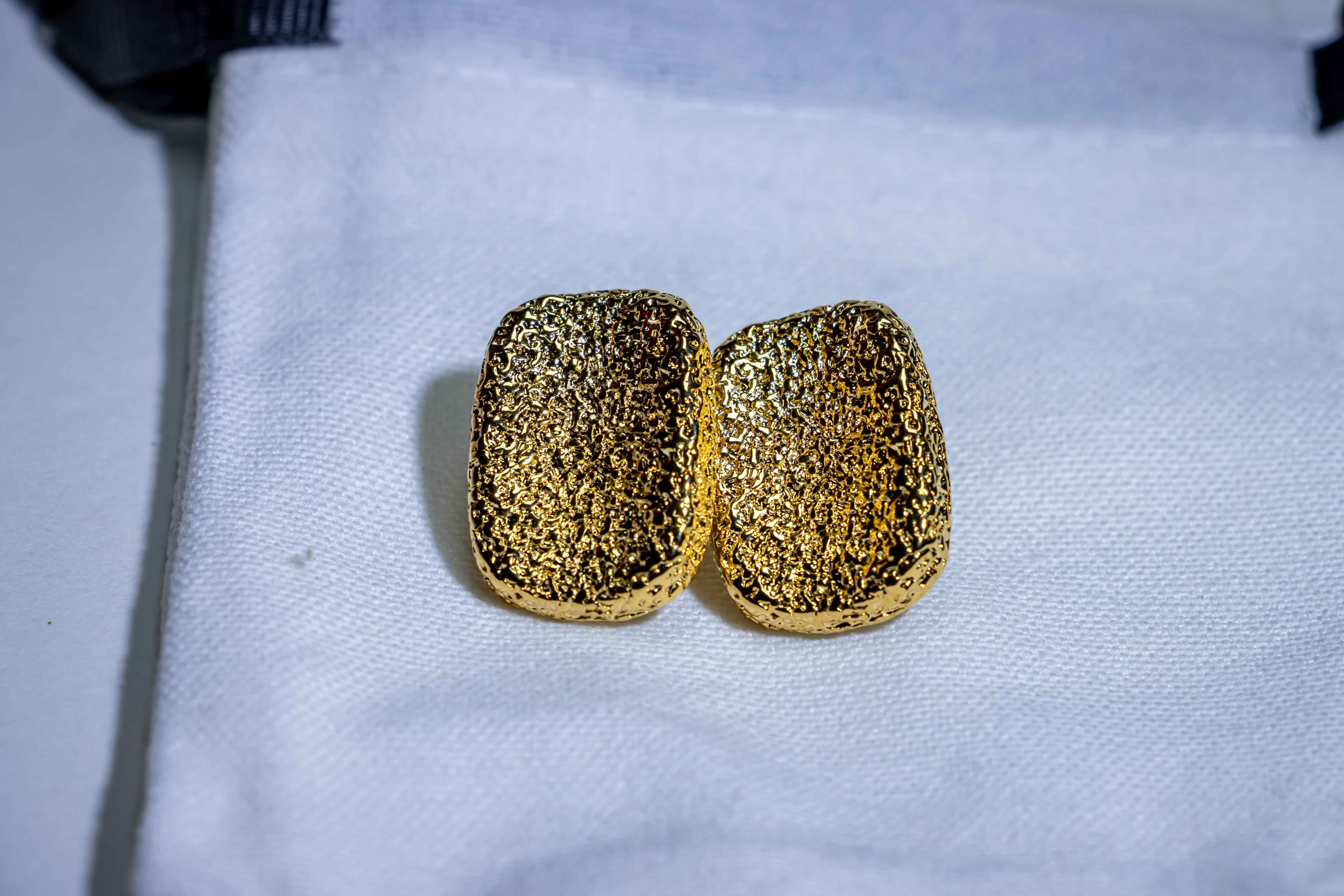 Golden Arc Earrings 2
