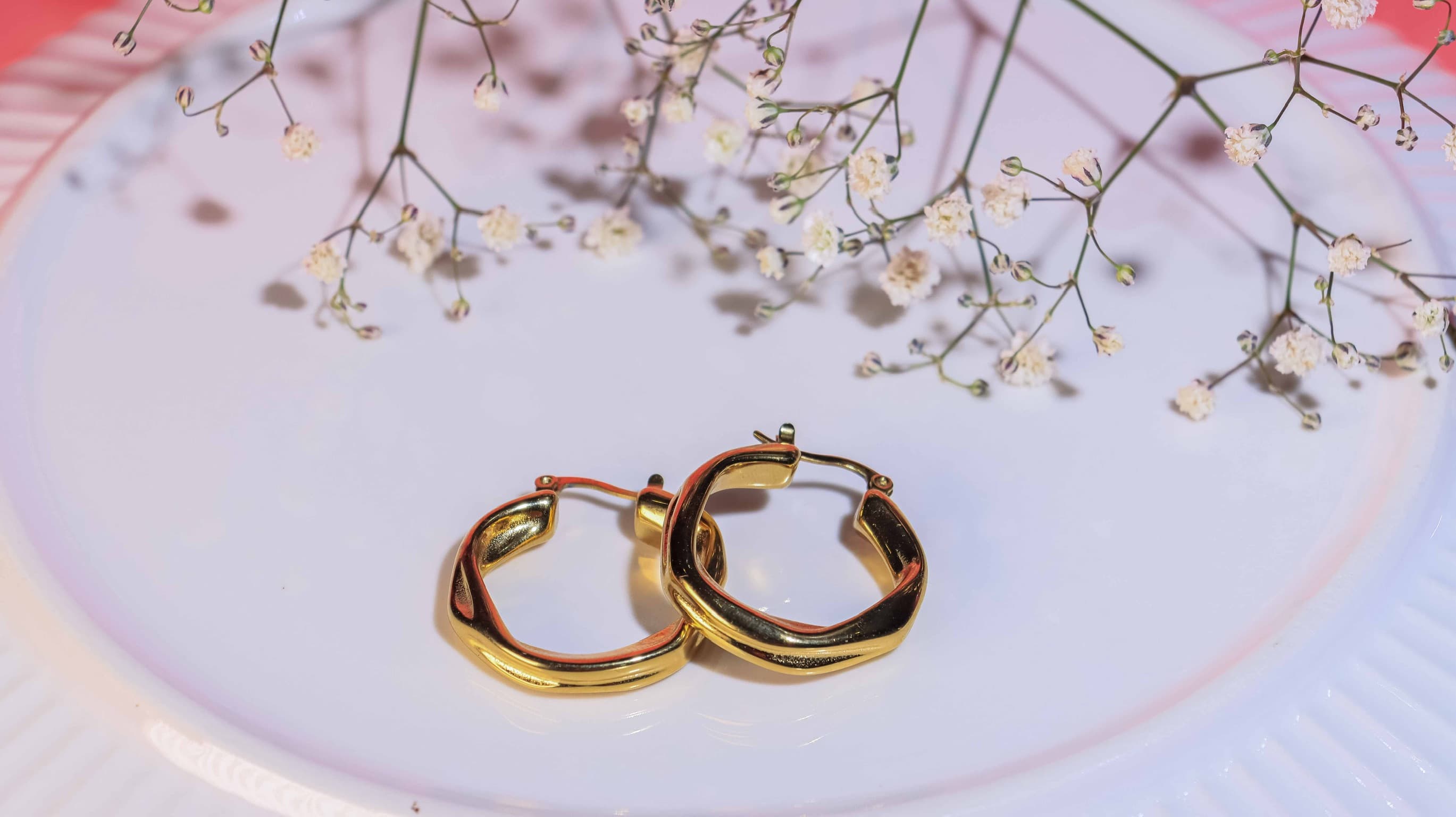 Golden Loop Earrings 1